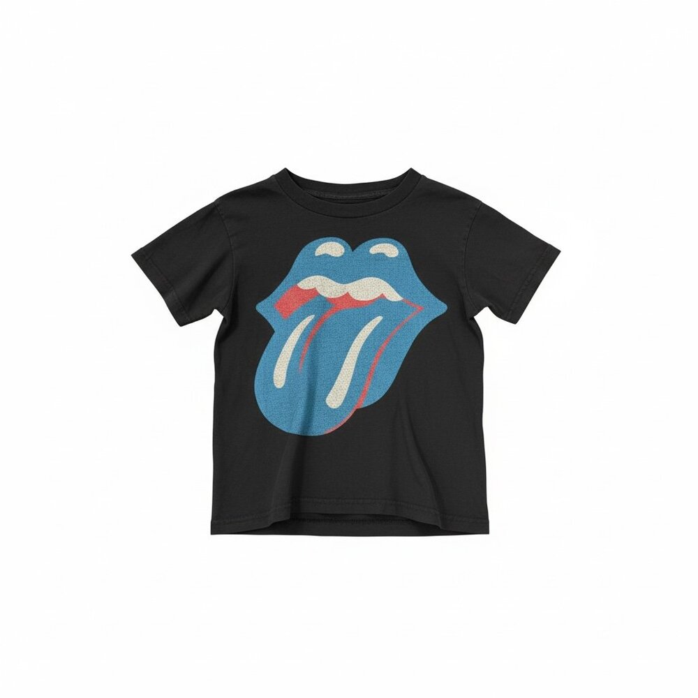 Rolling Stones © Printed Kids T-Shirt “Blue & Lonesome” Size 7
